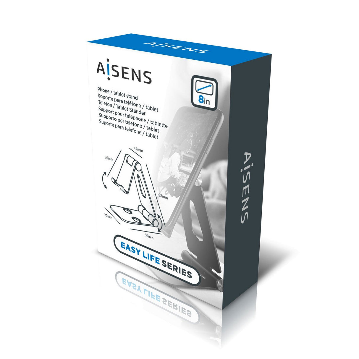 EAN 8436574705485 - AISENS MS2PM-088 soporte Soporte pasivo Teléfono móvil/smartphone, Tablet/UMPC imagen 6