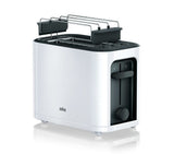 Tostadora Braun Purease Ht 3010 Blanca, 1.000 Vatios, Para 2 Rebanadas De Pan Tostado 0x23010008
