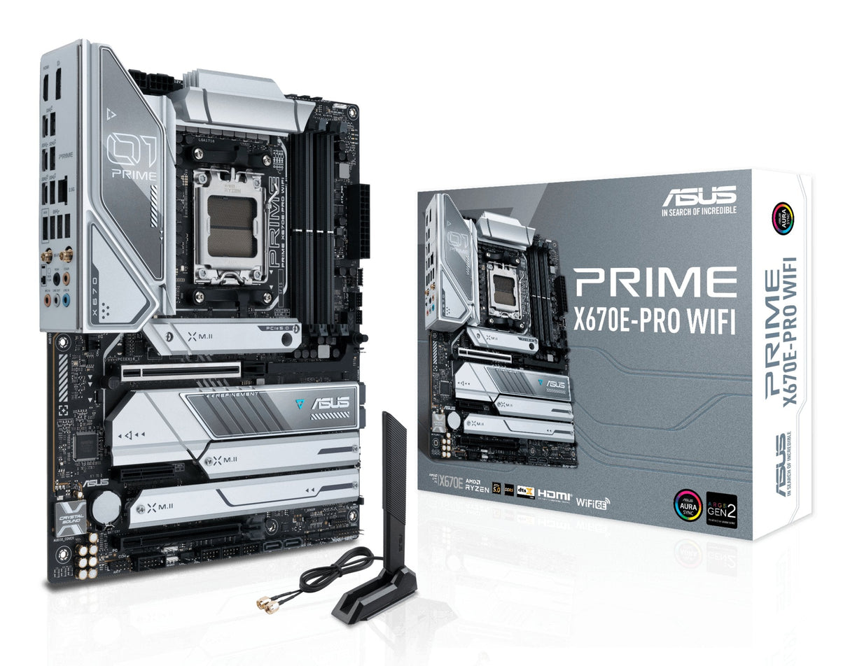 Placa Base Asus Am5 Prime X670e-Pro Wifi