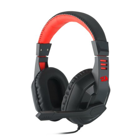 Redragon H120 Ares Auriculares Gaming Con Microfono Plegable - Diadema Ajustable - Almohadillas Acolchadas - Cable De 2m