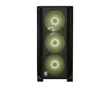 EAN 4711377386241 - MSI MAG FORGE M120R AIRFLOW carcasa de ordenador Mini Tower Negro, Transparente imagen 3