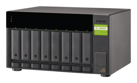 EAN 4713213516188 - QNAP TL-D800C caja para disco duro externo Carcasa de disco duro/SSD Negro, Gris 2.5/3.5" imagen 6