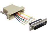 Delock Adaptador Sub-D 25 Pin M > Rj45 H