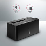 Axagon Adsa-Sn, Usb 3.2 Gen1 - Sata 6g, Estacion De Acoplamiento Hdd / Ssd De 2.5 "/3.5"