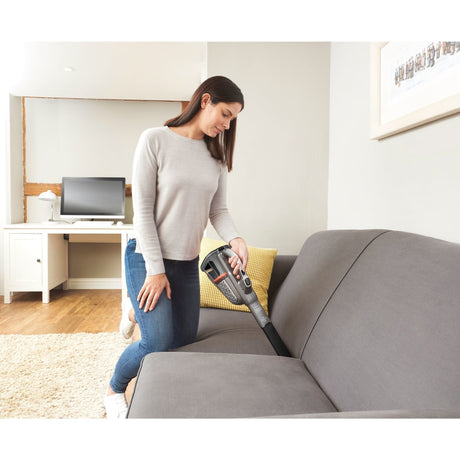 EAN 5035048712764 - Black & Decker BHHV520JF-QW aspiradora de mano Negro, Plata, Titanio Sin bolsa imagen 10