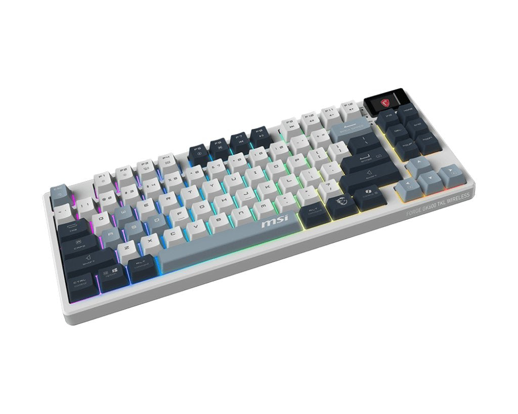 Msi Forge Gk600 Tkl W Sky De Gaming Keyboard De Black Retail