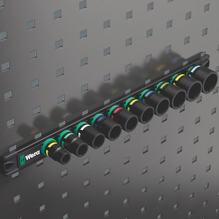 Wera 05005451001, B Impaktor 1, Llave De Tubo Negro/Verde