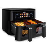 Tristar Fr-9075 Double Basket Airfryer, Total Capacity 9 L, 2500 W, Black