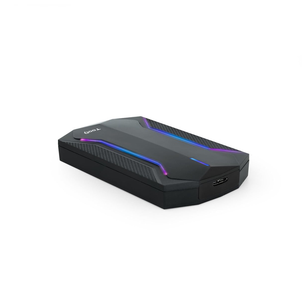 Tooq Caja Externa Gaming Para Discos De 2,5? Hdd/Ssd - Negro