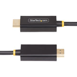 Adaptador  Startech.Com  Displayport A Hdmi De 2m - 4k 60hz Con Hdr - Cable Dp A Hdmi 2.0b - Conversor Activo De Vídeo - Convertidor Displayport A Hdmi