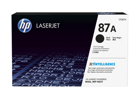 EAN 0889296182894 - HP 87A Black Original LaserJet Toner Cartridge cartucho de tóner 1 pieza(s) imagen 1