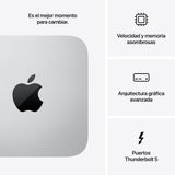 EAN 195950269376 - Apple Mac Studio Apple M M3 Ultra 96 GB 1 TB SSD macOS Sequoia Mini PC Plata imagen 8