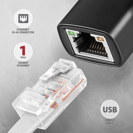 EAN 8595247907936 - Axagon ADE-ARC USB-C 3.2 Gen 1 - Gigabit Ethernet 10/100/1000 Adapter - Adapter - Digital/Daten 1000 Mbit imagen 2
