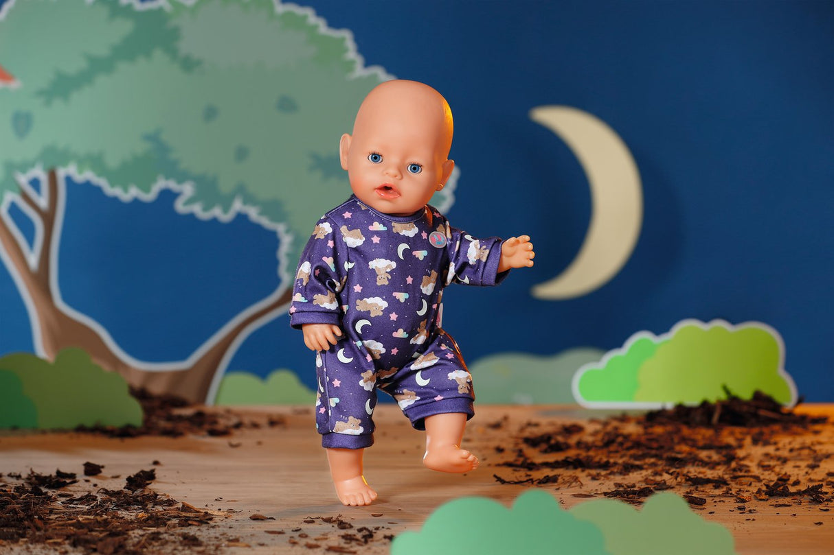 Zapf Creation Baby Born® Pijama De Peluche Que Brilla En La Oscuridad, Accesorios Para Muñecas 836484