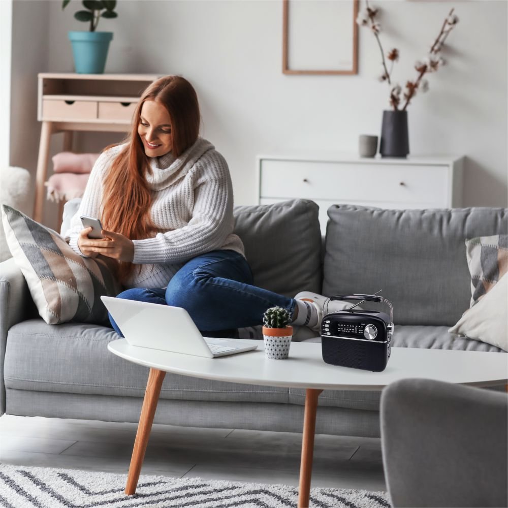 Electro. Radio Manta Bateria + Panel Solar