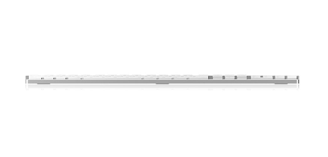 Keysonic Ksk-8022bt Teclado Bluetooth Qwertz Alemán Plata
