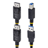 EAN 0065030912839 - StarTech.com DU12210-KVM-CABLE cable para video, teclado y ratón (kvm) Negro 3,1 m imagen 2
