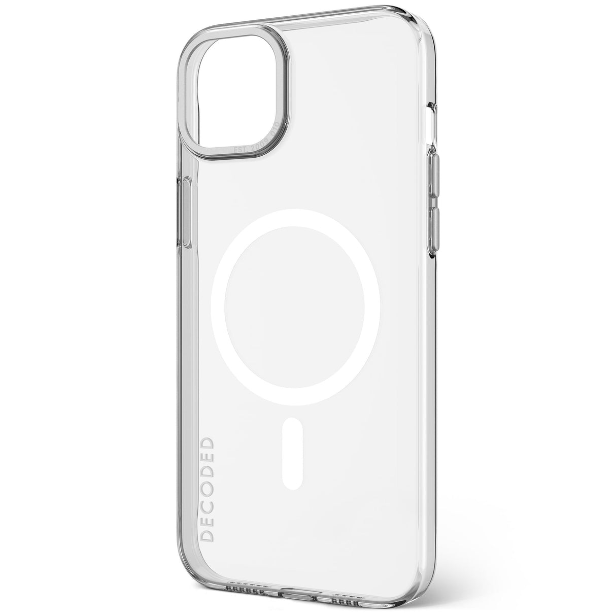 Decoded Recycled Plastic Backcover Ip 15 Plus Transparant