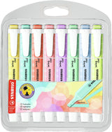 Stabilo Swing Cool Pastel Marcador Fluorescente Surtidos - Estuche 8u-