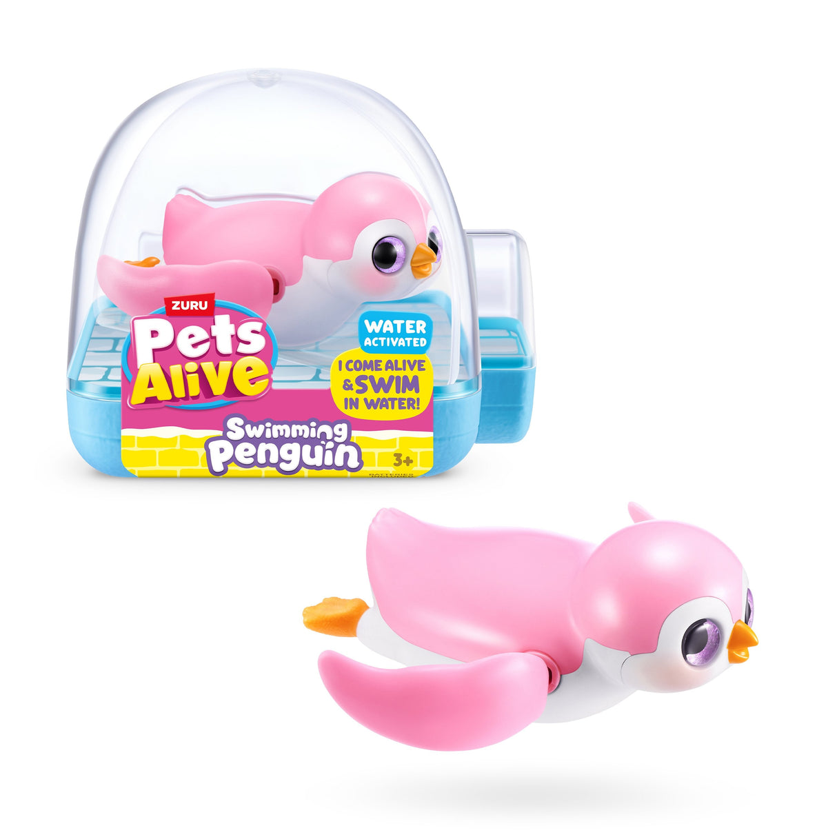 Zuru Pets Alive - Swimming Penguin (Sortierter Artikel, Eine Figur) 9573uq1