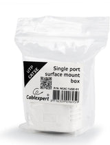 Gembird Roseta Ncac-1u5e-01 Cat5e Utp Single Port Surface Mount Box