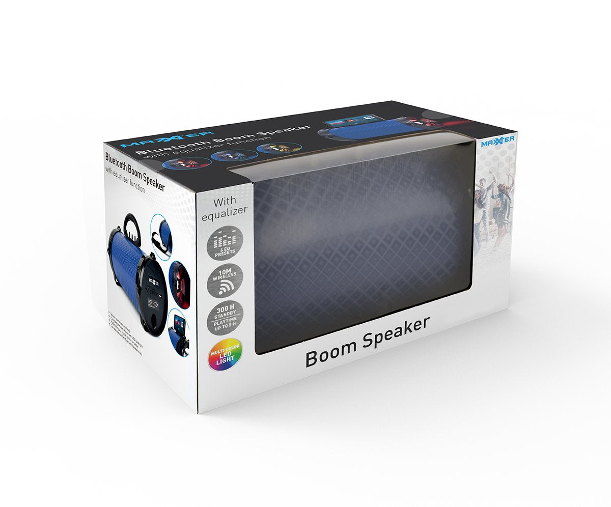 Altavoz Bluetooth 'Boom' Con Función De Ecualizador