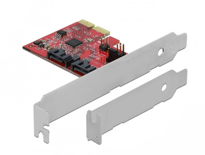 2 Port Sata Pci Express X2 Karte Mit Raid 1 - Spiegelung Bestehender Daten