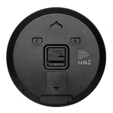 EAN 4009816040787 - TFA-Dostmann 60.3553.10 reloj de mesa o pared Reloj analógico Alrededor Gris imagen 9