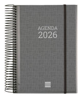 EAN 8422952409915 - Finocam 741200026 agenda Agenda diaria Gris imagen 1