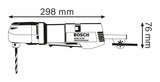 Taladro Angular Bosch Gwb 10 Re Professional (Azul/Negro, 400 Vatios)