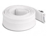 Delock 20829 Manga Trenzada Con Cierre De Cremallera Resistente Al Calor 2 M X 50 Mm Blanco