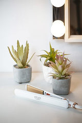 Plancha De Pelo Adler Ad 2317 (35w Blanco)