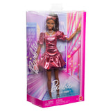 Mattel Barbie Deluxe Style Im Rosa Metallic Outfit Jfp41