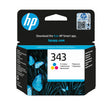 EAN 0829160180236 - HP 343 Tri-color Original Ink Cartridge cartucho de tinta 1 pieza(s) Rendimiento estándar Cian, Magenta,  imagen 1