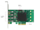 Delock Tarjeta Pci Express X4 4 Puertos Externos Usb 3.0  Quad Channel