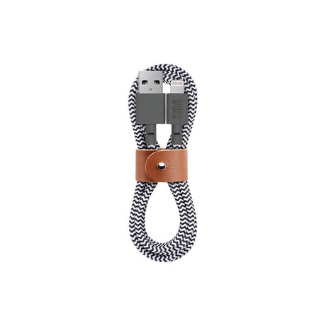 EAN 4895200436348 - Native Union Belt Cable 1,2 m Negro, Blanco imagen 1