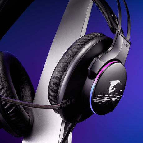 EAN 4719331551995 - GIGABYTE AORUS H1 auricular y casco Auriculares Alámbrico Diadema Juego USB tipo A Negro imagen 13