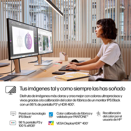 EAN 5715063748701 - HP Series 7 Pro 27 inch QHD Thunderbolt 4 Monitor - 727pu pantalla para PC 68,6 cm (27") 2560 x 1440 Pixe imagen 6