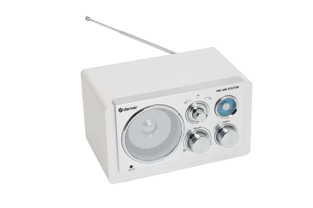EAN 5706751076480 - Denver TR-63W radio Analógica Blanco imagen 1