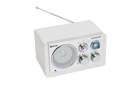 EAN 5706751076480 - Denver TR-63W radio Analógica Blanco imagen 1