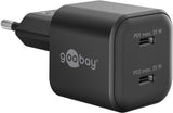 EAN 4040849753336 - Goobay 75333 cargador de dispositivo móvil Universal Negro Corriente alterna Carga rápida Interior imagen 1