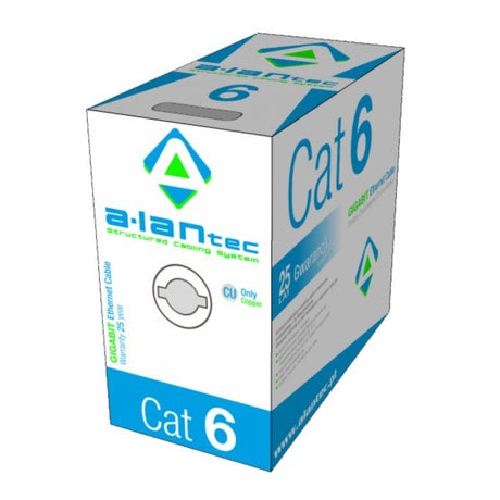 EAN 5901738551374 - A-LAN KIU6LSOH305 cable de red Gris 305 m Cat6 U/UTP (UTP) imagen 1