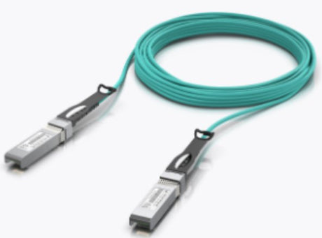 EAN 0810010077165 - Ubiquiti UACC-AOC-SFP10-10M Cable de fibra óptica e InfiniBand SFP+ Color aguamarina imagen 1