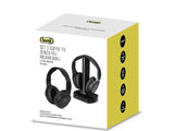 Auriculares Trevi Frs 1580 Tw Set 2 Ud Recharg. Wless Tv Headphones Blk