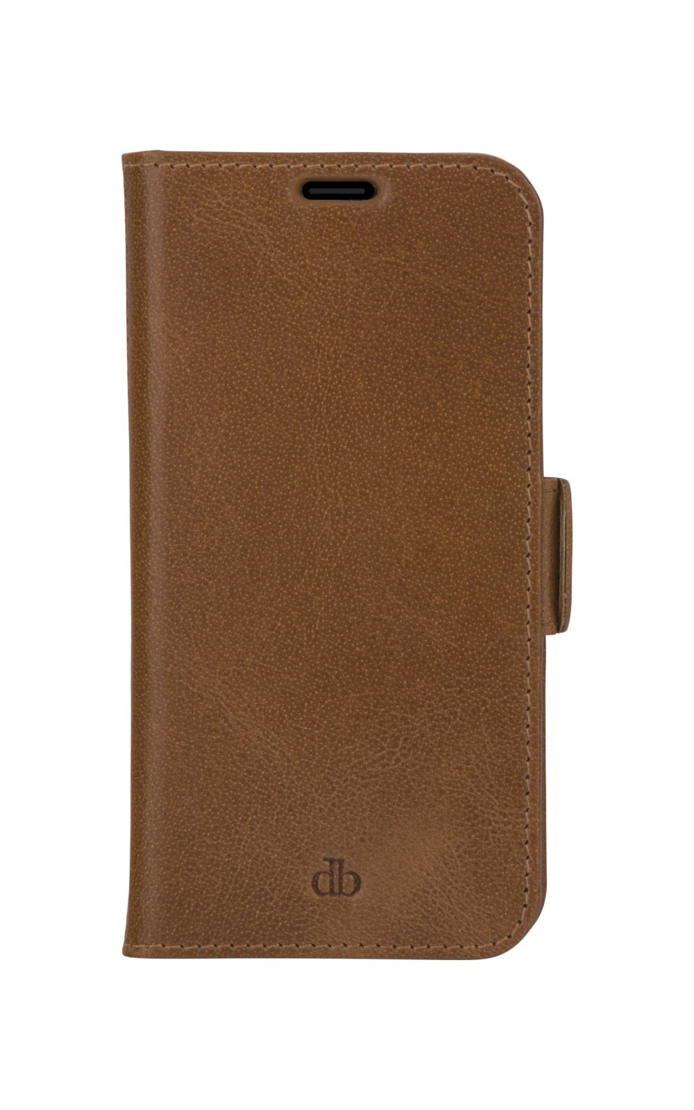 Dbramante1928 Copenhagen Slim - Flip-Hlle Fr Mobiltelefon - Genarbtes Leder - Hellbraun - Fr Apple Iphone 13 Pro Max
