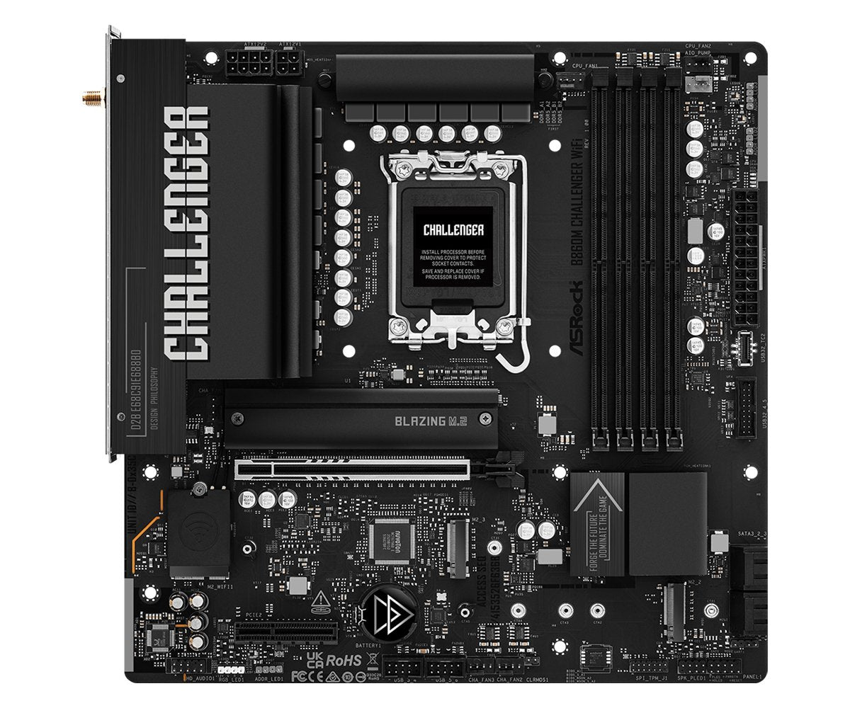 Placa Base Asrock B860m Challenger Wifi Ddr5 Intel S1851 Retail