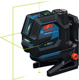 Bosch Professional Láser Combinado A Batería Gcl 12v-50-22 Cg Professional, Láser De Líneas Cruzadas Azul/Negro, Líneas Láser Verdes Y Puntos De Plomada, Incl. Soporte Giratorio Rm 20 0601066s00