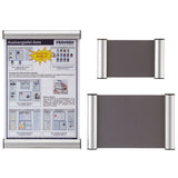 Franken Gmbh Placa De Puerta Aluminio Plata