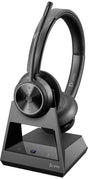 EAN 0196548579211 - HP Poly Savi 7320 Office Stereo DECT 1880-1900 MHz Headset Inalámbrico Diadema Llamadas/Música Base de ca imagen 1