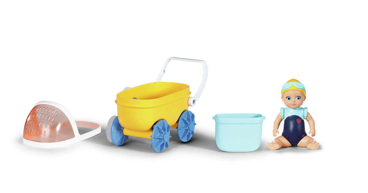 Zapf Creation Baby Born® Silla De Paseo Splish Slpash Con Emma, ??Figura De Juguete   838099